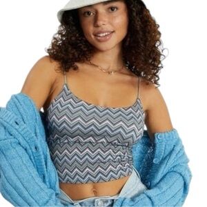 PACSUN ☆ PS Basics Easy Longline Chevron Cami Tank Top